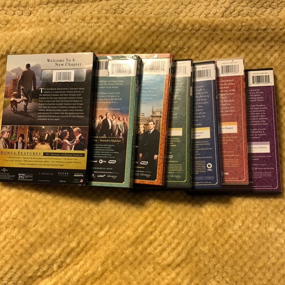 ❣️Downton Abbey Seasons 1-6 DVD SETS & Original Movie.❣️ - Picture 3 of 4